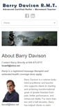 Mobile Screenshot of barrydavison.com